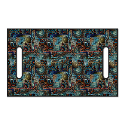 Mosaic Patchwork Pattern Print Golf Cart Seat Cover
