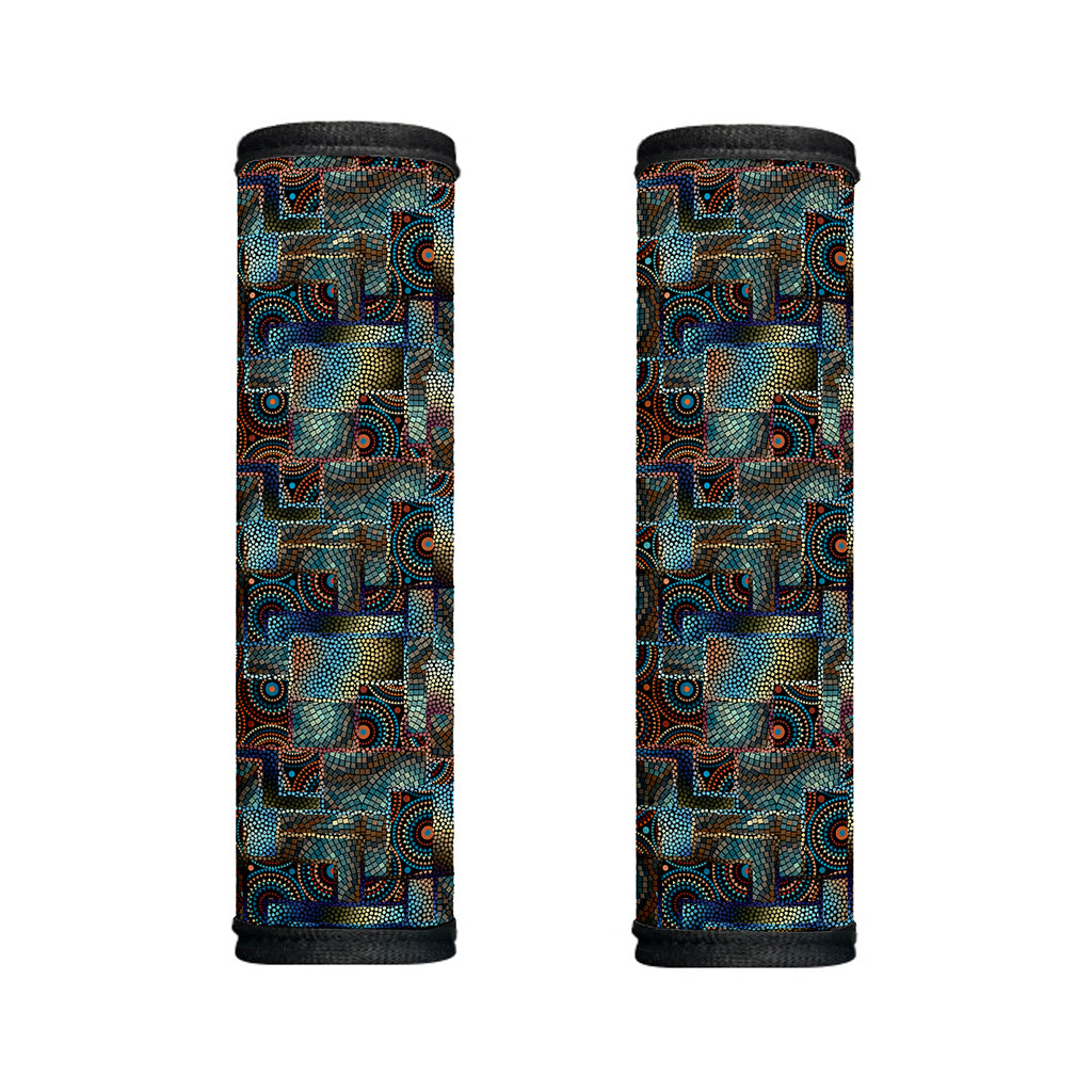 Mosaic Patchwork Pattern Print Handle Covers