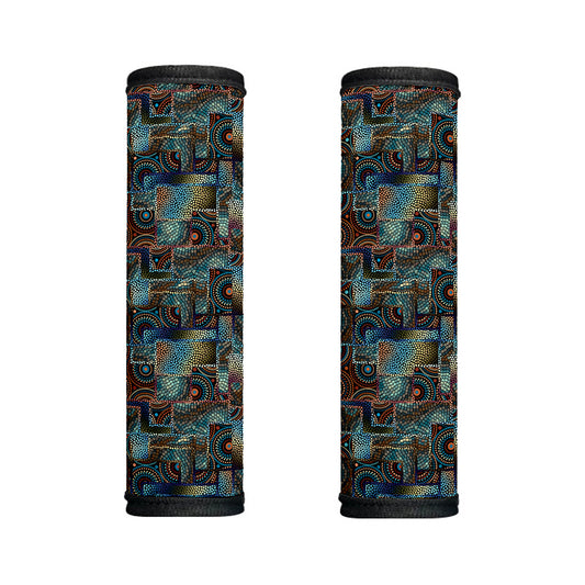 Mosaic Patchwork Pattern Print Handle Covers