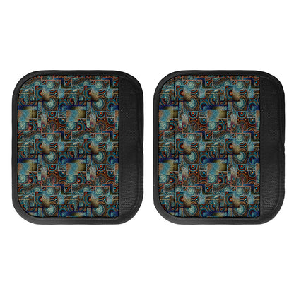 Mosaic Patchwork Pattern Print Handle Covers