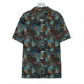 Mosaic Patchwork Pattern Print Hawaiian Shirt