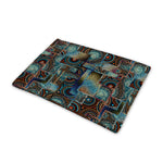 Mosaic Patchwork Pattern Print Pet Cooling Mat Cover
