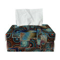 Mosaic Patchwork Pattern Print Rectangle Tissue Box Cover