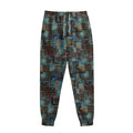 Mosaic Patchwork Pattern Print Sweatpants