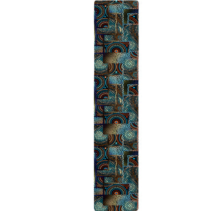 Mosaic Patchwork Pattern Print Table Runner