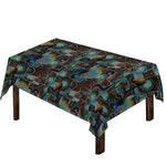 Mosaic Patchwork Pattern Print Tablecloth