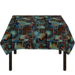 Mosaic Patchwork Pattern Print Tablecloth