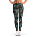 Mosaic Patchwork Pattern Print Women's Leggings