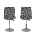 Motorcycle And Angel Pattern Print Bar Stool Covers
