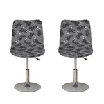 Motorcycle And Angel Pattern Print Bar Stool Covers