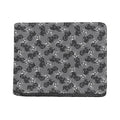 Motorcycle And Angel Pattern Print Bifold Wallet