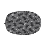 Motorcycle And Angel Pattern Print Car Side Mirror Covers