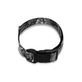 Motorcycle And Angel Pattern Print Dog Collar