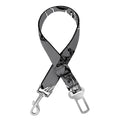 Motorcycle And Angel Pattern Print Dog Seat Belt