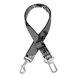 Motorcycle And Angel Pattern Print Dog Seat Belt