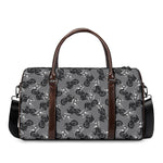 Motorcycle And Angel Pattern Print Duffle Bag