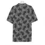 Motorcycle And Angel Pattern Print Hawaiian Shirt