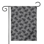 Motorcycle And Angel Pattern Print House Flag