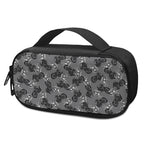 Motorcycle And Angel Pattern Print Insulin Cooler Travel Case