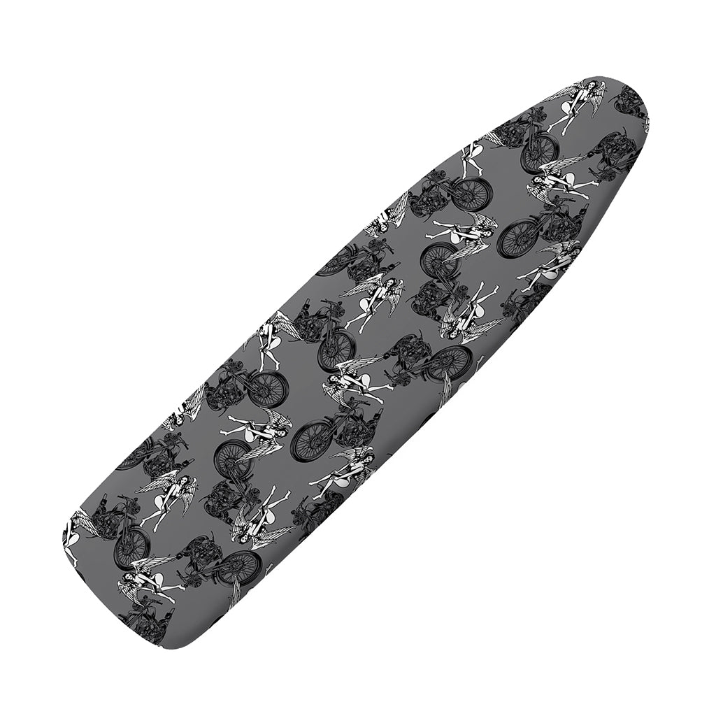 Motorcycle And Angel Pattern Print Ironing Board Cover