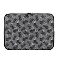Motorcycle And Angel Pattern Print Laptop Sleeve