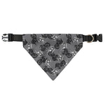 Motorcycle And Angel Pattern Print Over The Collar Dog Bandana