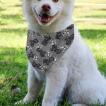 Motorcycle And Angel Pattern Print Over The Collar Dog Bandana