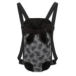 Motorcycle And Angel Pattern Print Pet Carrier Backpack