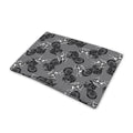 Motorcycle And Angel Pattern Print Pet Cooling Mat Cover