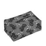 Motorcycle And Angel Pattern Print Rectangle Tissue Box Cover