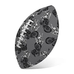 Motorcycle And Angel Pattern Print Rugby Ball