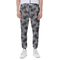 Motorcycle And Angel Pattern Print Joggers
