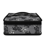 Motorcycle And Angel Pattern Print Small Lunch Bag