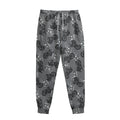Motorcycle And Angel Pattern Print Sweatpants