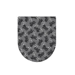Motorcycle And Angel Pattern Print Toilet Lid Cover