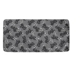 Motorcycle And Angel Pattern Print Towel