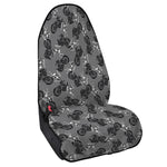 Motorcycle And Angel Pattern Print Waterproof Car Seat Cover