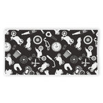 Motorcycle Equipment Pattern Print Beach Towel
