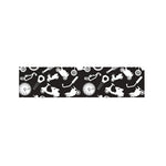 Motorcycle Equipment Pattern Print Bed Runner