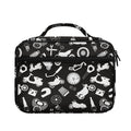 Motorcycle Equipment Pattern Print Briefcase Bible Bag