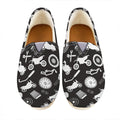 Motorcycle Equipment Pattern Print Casual Shoes
