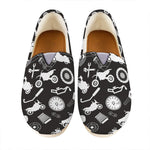 Motorcycle Equipment Pattern Print Casual Shoes