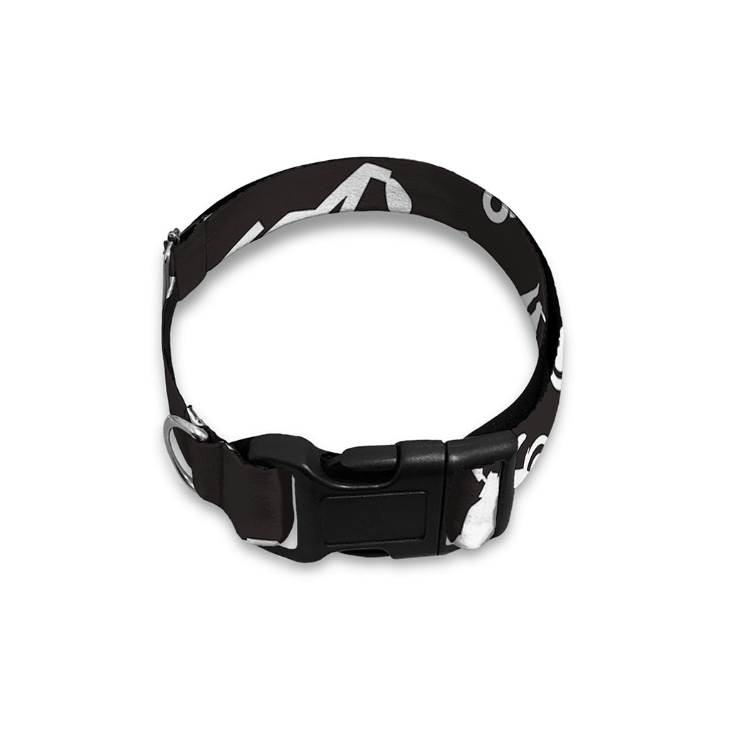 Motorcycle Equipment Pattern Print Dog Collar