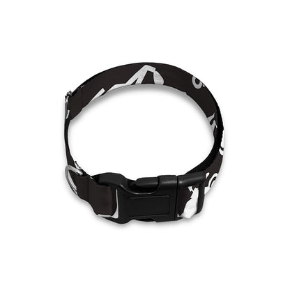 Motorcycle Equipment Pattern Print Dog Collar
