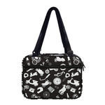 Motorcycle Equipment Pattern Print Double Strap Bible Bag