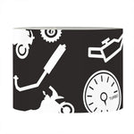 Motorcycle Equipment Pattern Print Drum Lamp Shade