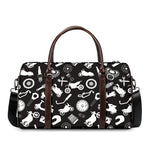 Motorcycle Equipment Pattern Print Duffle Bag