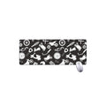 Motorcycle Equipment Pattern Print Extended Mouse Pad