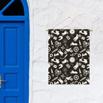 Motorcycle Equipment Pattern Print Garden Flag