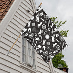 Motorcycle Equipment Pattern Print House Flag
